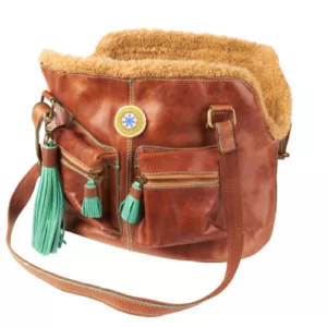 Hipster Bag Blondie Dog – exkluzívna handmade kožená taška pre psy
