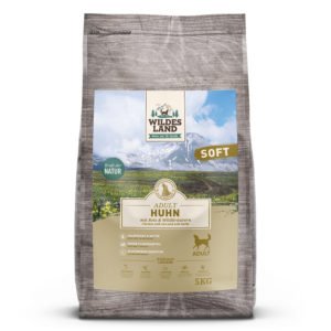 Wildes Land - SOFT kuracie mäso polovlhké granule