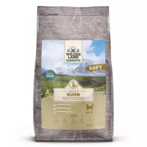 Wildes Land – SOFT kuracie mäso polovlhké granule