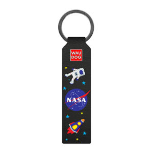 WAUDOG kľúčenka & prívesok NASA - čierny