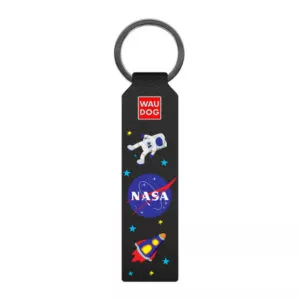 WAUDOG kľúčenka & prívesok NASA – čierny