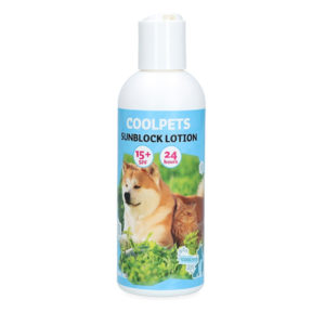 COOLPETS- opaľovacie mlieko pre psy a mačky SPF 15+ 200ml