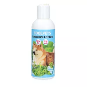 COOLPETS- opaľovacie mlieko pre psy a mačky SPF 15+ 200ml