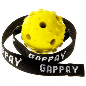 GAPPAY – loptička AIR – žltá , 7 cm