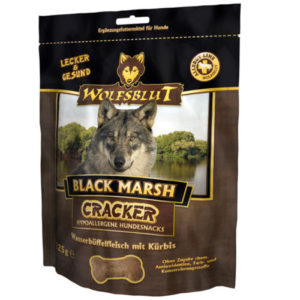 WOLFSBLUT CRACKER - Black Marsh - sušienky z vodného byvola 225g