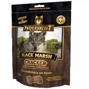 WOLFSBLUT CRACKER – Black Marsh – sušienky z vodného byvola 225g