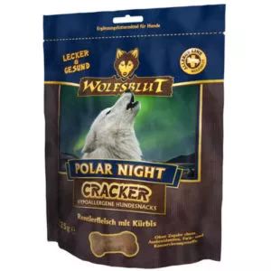 WOLFSBLUT CRACKER – Polar Night- sušienky zo sobieho mäsa 225g