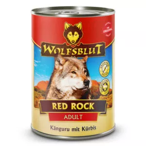Wolfsblut RED ROCK – šťavnatý klokan s tekvicou 395 g