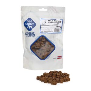 PetSolut SOFT– Mäkké proteinové kocky z diviny 200g