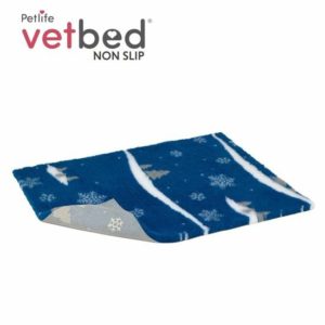 Vetbed / Drybed Zimná modrá DELUXE , vlas 30 mm
