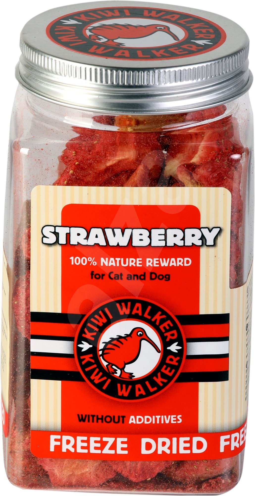 Kiwi Walker Mrazom sušené jahody, 25 g