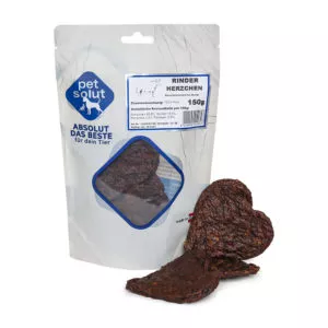 PetSolut – Hovädzie srdcia sušené 150g