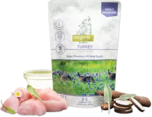 ISEGRIM dog Monoprotein Isegrim Roots, Turkey 410g , kapsička