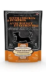 OBT All Natural Grain Free soft & chewy CHICKEN & PUMPKIN 170 g, bezlepková maškrta kurča & tekvica