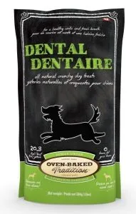 OBT All Natural crunchy dog treats DENTAL 284 g, dentálne maškrty