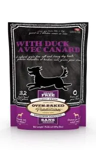 OBT All Natural Grain Free soft & chewy DUCK 227 g, bezlepková maškrta s kačacím mäsom