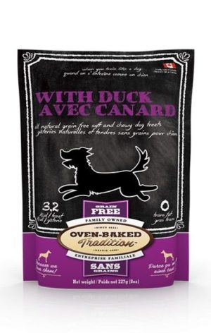 OBT All Natural Grain Free soft & chewy DUCK 227 g, bezlepková maškrta s kačacím mäsom