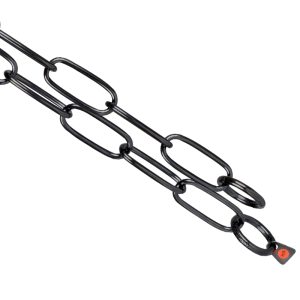 HS OBOJOK, ČIERNY, DLHÝ ČLÁNOK, Ø 3 MM, MAX. 60 KG