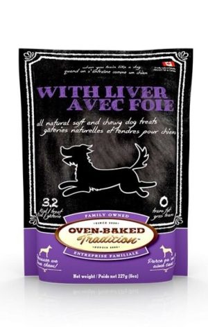 OBT All Natural soft & chewy LIVER 227 g, nízkokalorická maškrta s pečienkou