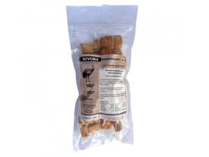 NIVOBA - Sušené kocky pštros so špaldou 200g