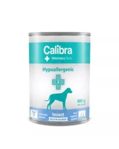 Calibra VD Dog Hypoallergenic Insect&Salmon konzerva 400g