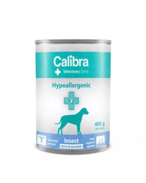 Calibra VD Dog Hypoallergenic Insect&Salmon konzerva 400g