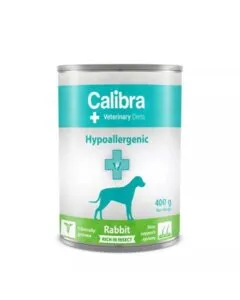 Calibra VD Dog Hypoallergenic Rabit&Insect konzerva 400 g