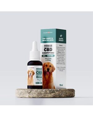 VETWELL Olej konopný CBD 15% 10 ml (270 kvapiek) pre veľké psy od 23 kg