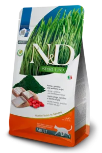 Farmina N&D cat SPIRULINA (GF) adult, herring 1,5 kg