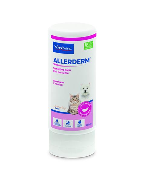 Allerderm Sensitive skin 250 ml - šampón na citlivú a suchú pokožku