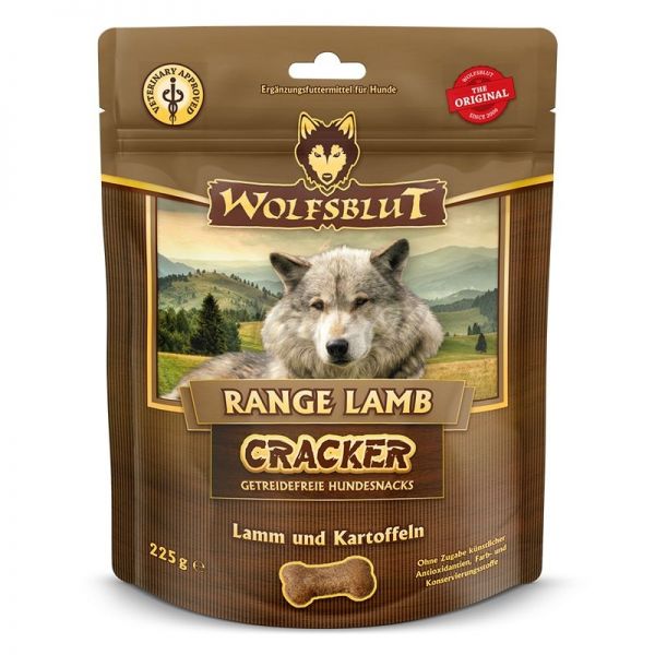 WOLFSBLUT Cracker Range Lamb 225 g
