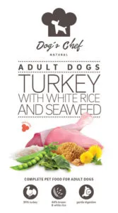 Dog’s Chef TURKEY WITH WHITE RICE AND SEAWEED