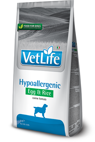Farmina Vet Life Dog Hypoallergenic, egg & rice