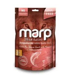 MARP Holistic Lososové maškrty s ľanovými semienkami 150g