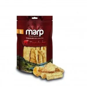 MARP Treats Buffalo Crunchies – sušený hrtan 50g