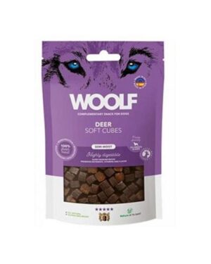 WOOLF Dog Soft Cubes Deer 100 g