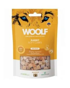 WOOLF Dog Soft Cubes Rabbit 100 g