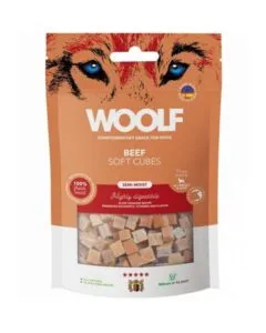 WOOLF Dog Soft Cubes Beef 100 g