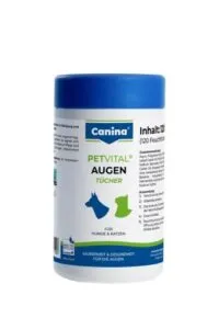 CANINA PETVITAL Vlhčené utierky na oči – 120 ks
