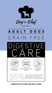 DOG’S CHEF DIGESTIVE CARE – GF krmivo pre psy s poruchami trávenia