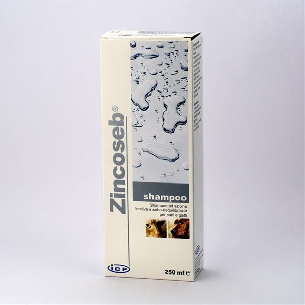 Šampón Zincoseb 250 ml - proti nadmernej tvorbe lupín
