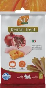 Pamlsok Farmina ND Pumpkin Dog Chicken Pomegranate Adult Mini 60g