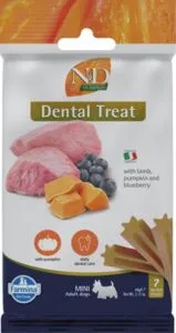 Pamlsok Farmina ND Pumpkin Dog Lamb Blueberry Adult Mini 60g