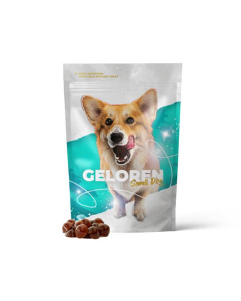 Contipro GELOREN DOG S–M žuvacie želatínové tablety, 180 g (60ks)