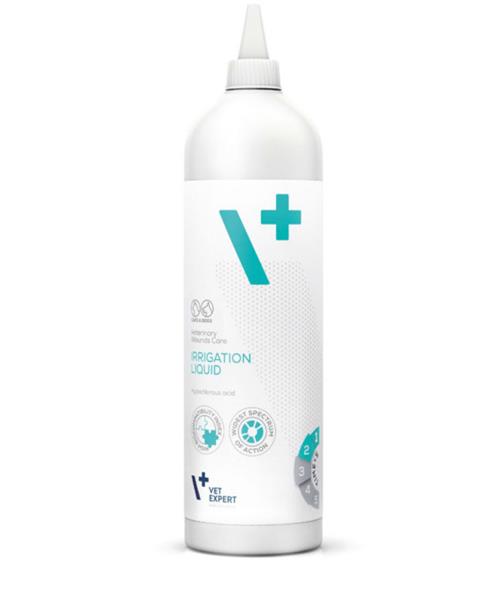 VetExpert Veterinary Wounds Care Irrigation liquid- čistiaci roztok na rany
