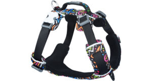 RED DINGO postroj Sport – Squiggles Black