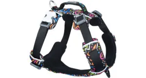 RED DINGO postroj Sport – Squiggles Black
