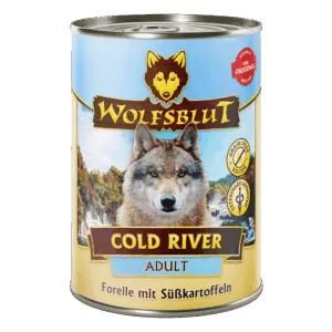 WOLFSBLUT Dog Adult COLD RIVER konz. 395g