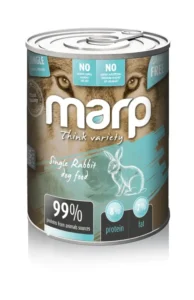 MARP konzerva pre psov Variety Single králik 400g