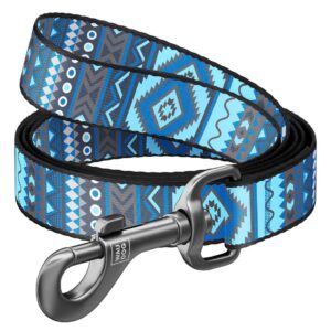 WAUDOG vodítko nylonové Ethno Blue